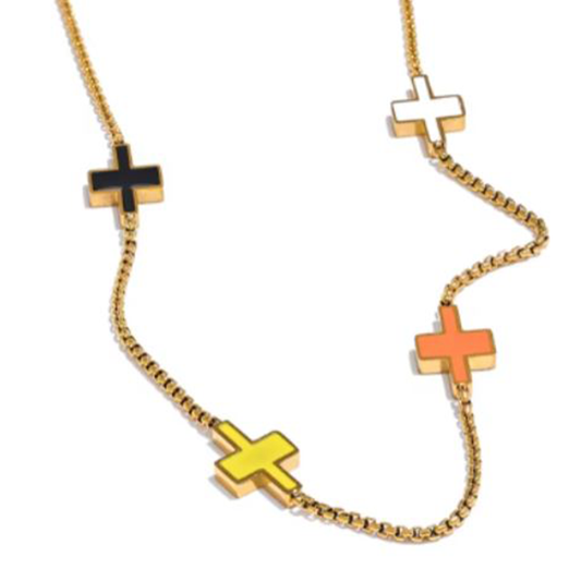 MAYA CROSS NECKLACE