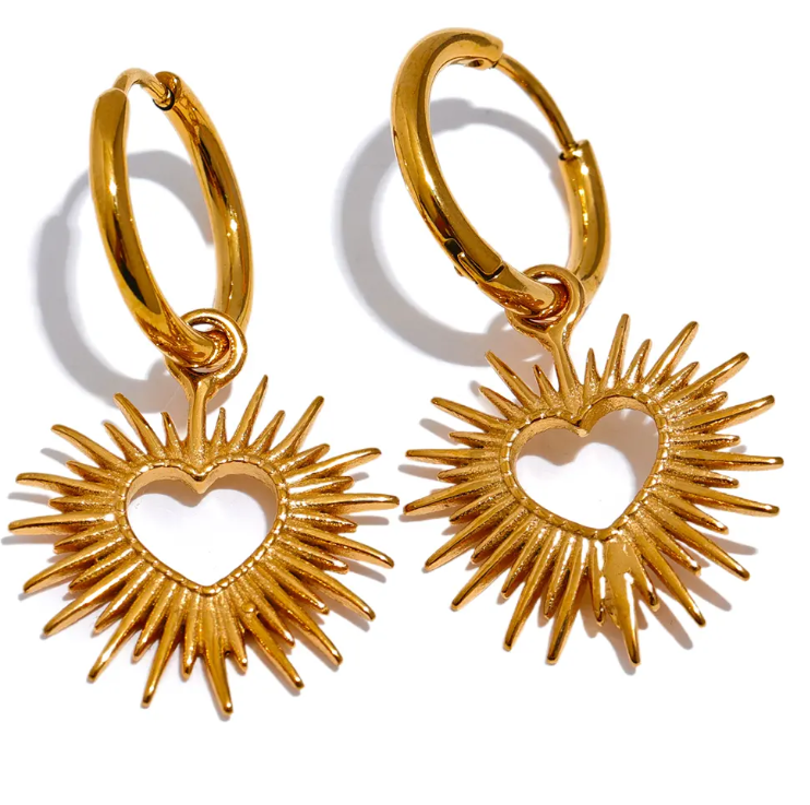 ELLA HEART EARRINGS